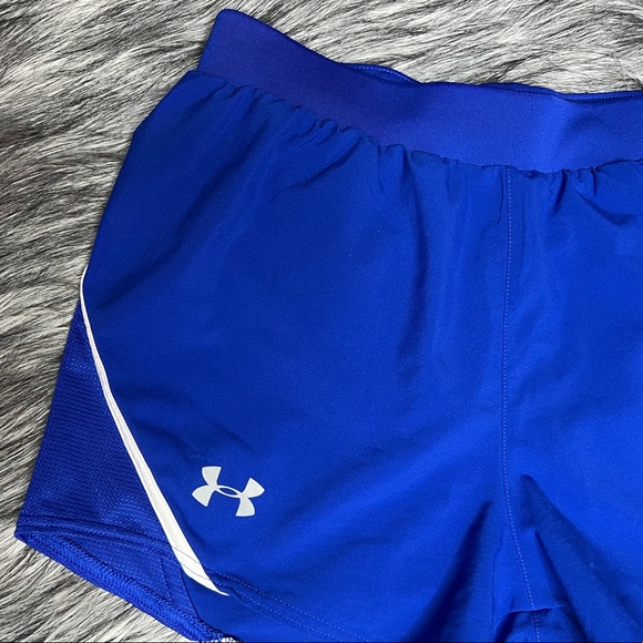Under Armour Blue Run Shorts - Picture 3 of 4